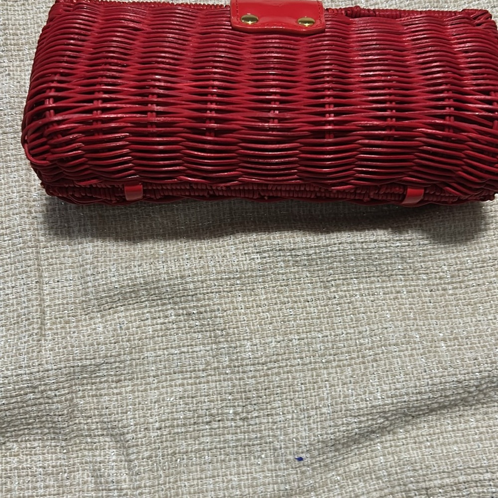 J.Crew red clutch bag - Picture 2 of 7